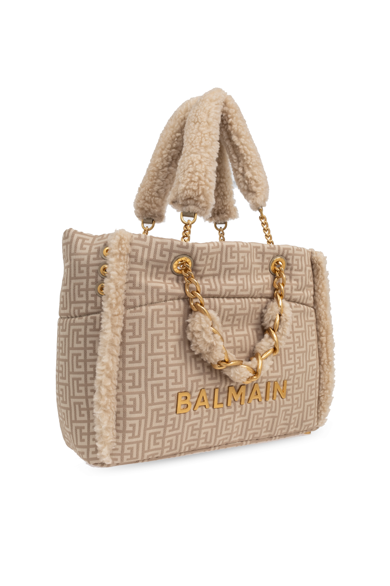 BALMAIN ロコフレトトッフハントルハック DN2FF827TNJS WIV Beige shopper type bag Balmain - Vitkac AS